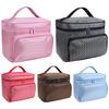 Cosmetic Storage Bag Carrying Handle Waterproof Polyester Lady Accessories Skincare Washing Cosmetic Organizer Pouch for Travel