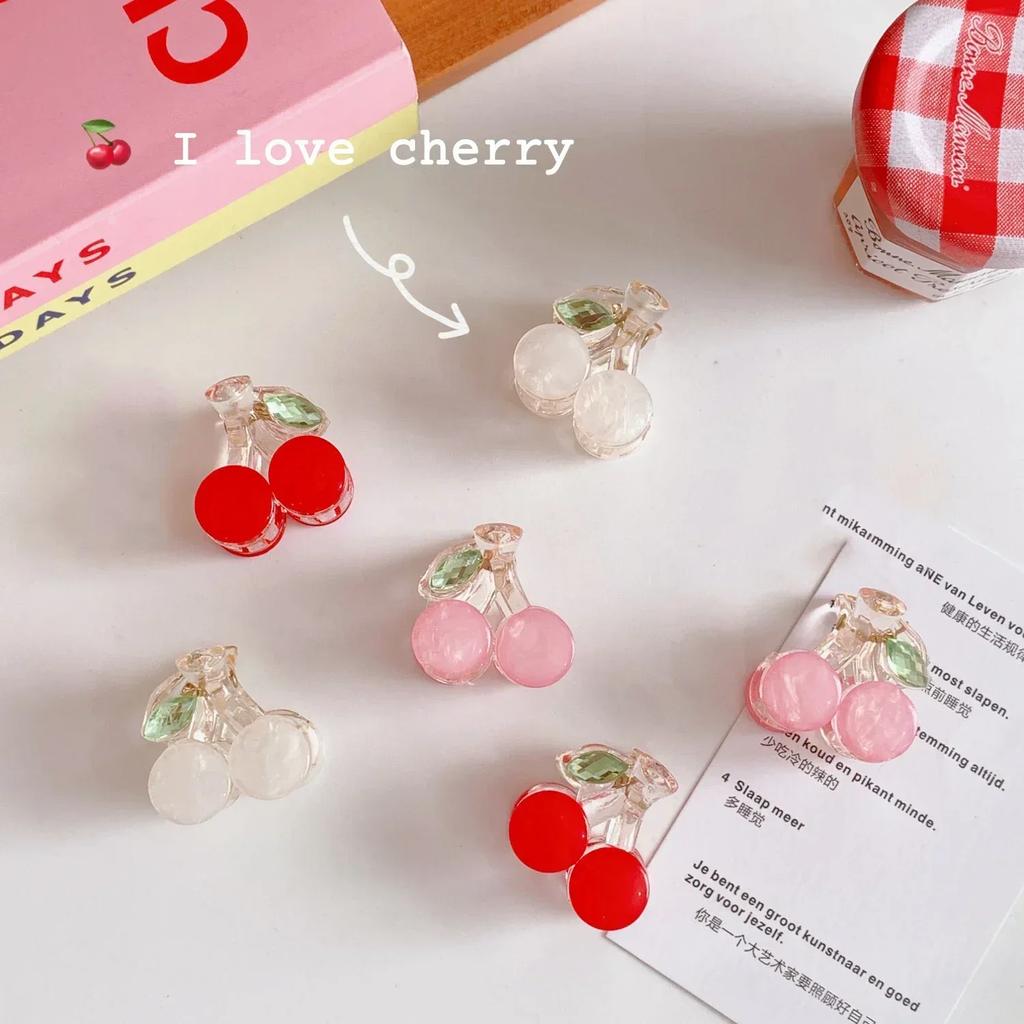 2 Stück Kawaii Kirschblüten Krokodilklemmen Haarspangen Niedliche Kleine Haarnadel Stirnband für Frauen Internet-Berühmtheit Modeaccessoires