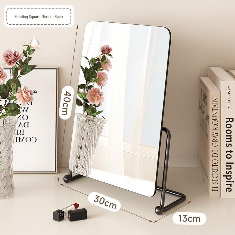 Rotatable Dressing Table Makeup Mirror