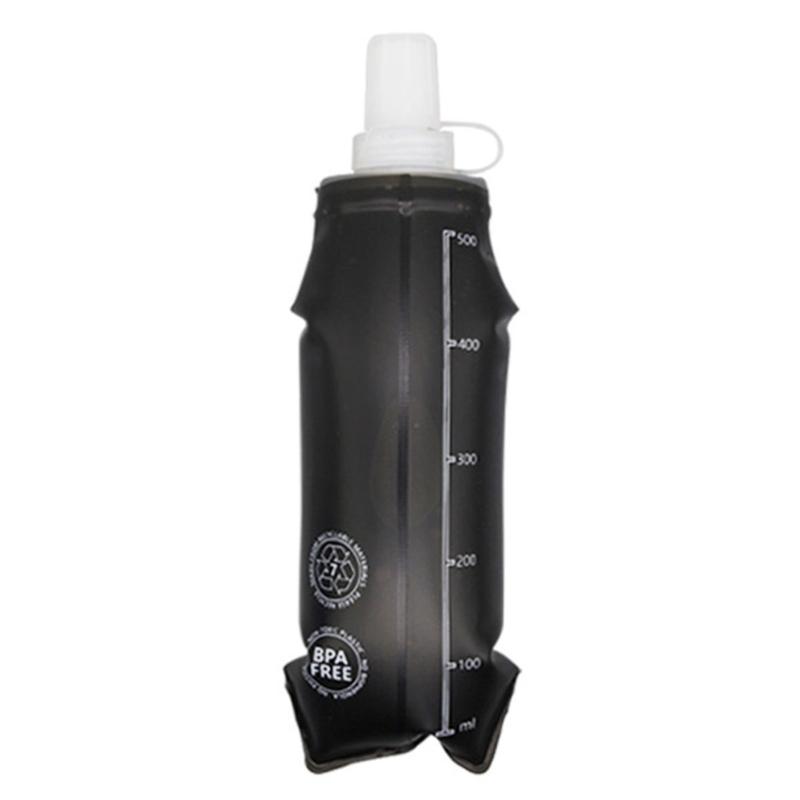 Weiche Flask Laufflaschen Leichtgewicht Handheld Weiche Faltbare Wasserflasche Tragbare Flask für Reisen Wandern Radfahren