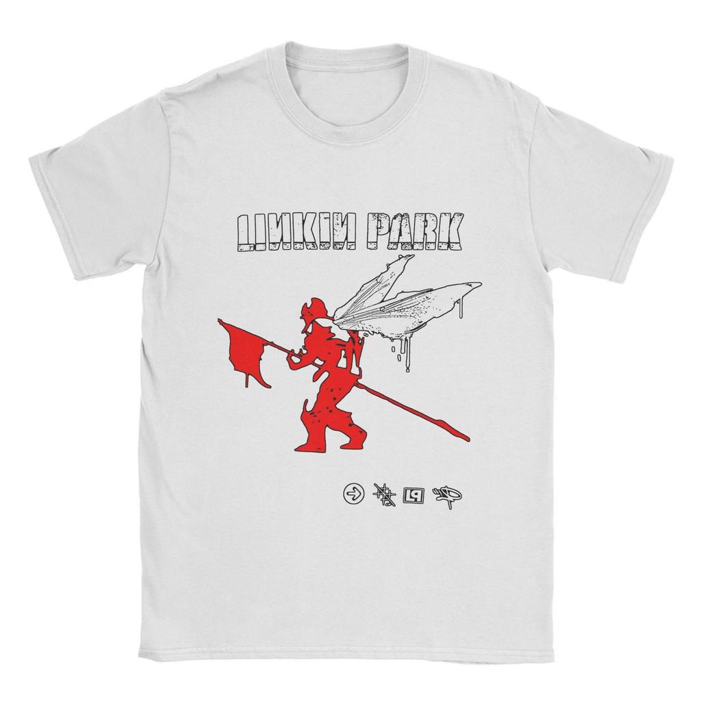 Men L-Linkin P-Park T Shirts Band  Cotton Clothing Cool Short Sleeve Crew Neck Tee Shirt 4XL 5XL 6XL T-Shirts