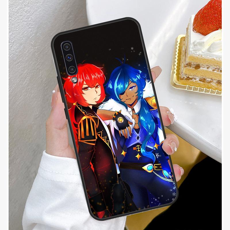 Kaeya and Diluc Genshin Impact Soft Silicone Case For Samsung A52S A12 A22 A32 A42 A52 A72 A31 A51 A71 A50 A70 A20e A21S