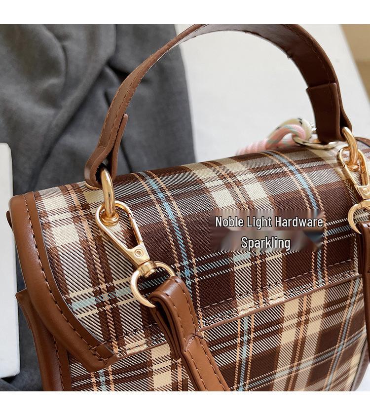 Retro Women's Lightweight Versatile Backpack & Crossbody In Cute College Style for Travel & Casual Use