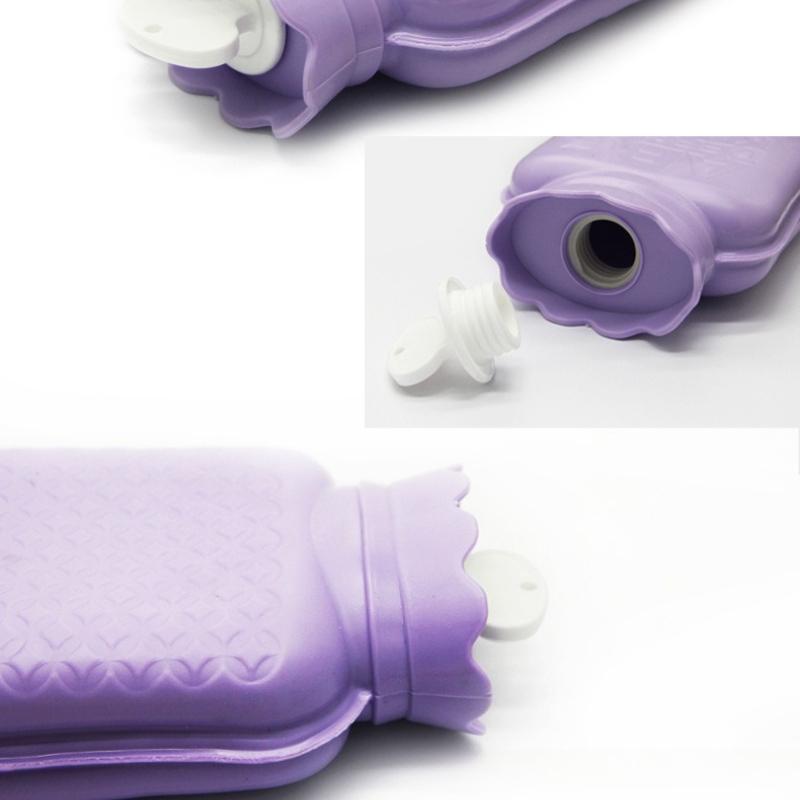 Thick Explosion-proof PVC Hot Water Bag Cartoon Mini Warm Water Bags Rubber Hand Warmer Can Be Used for Feet Hands Shoulders Neck and The Whole Body