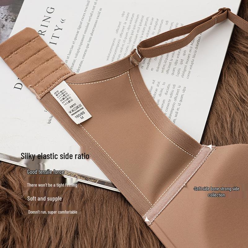 Women's Wire-Free Seamless Push-Up Bra - Anti-Sagging, Breathable & Comfortable