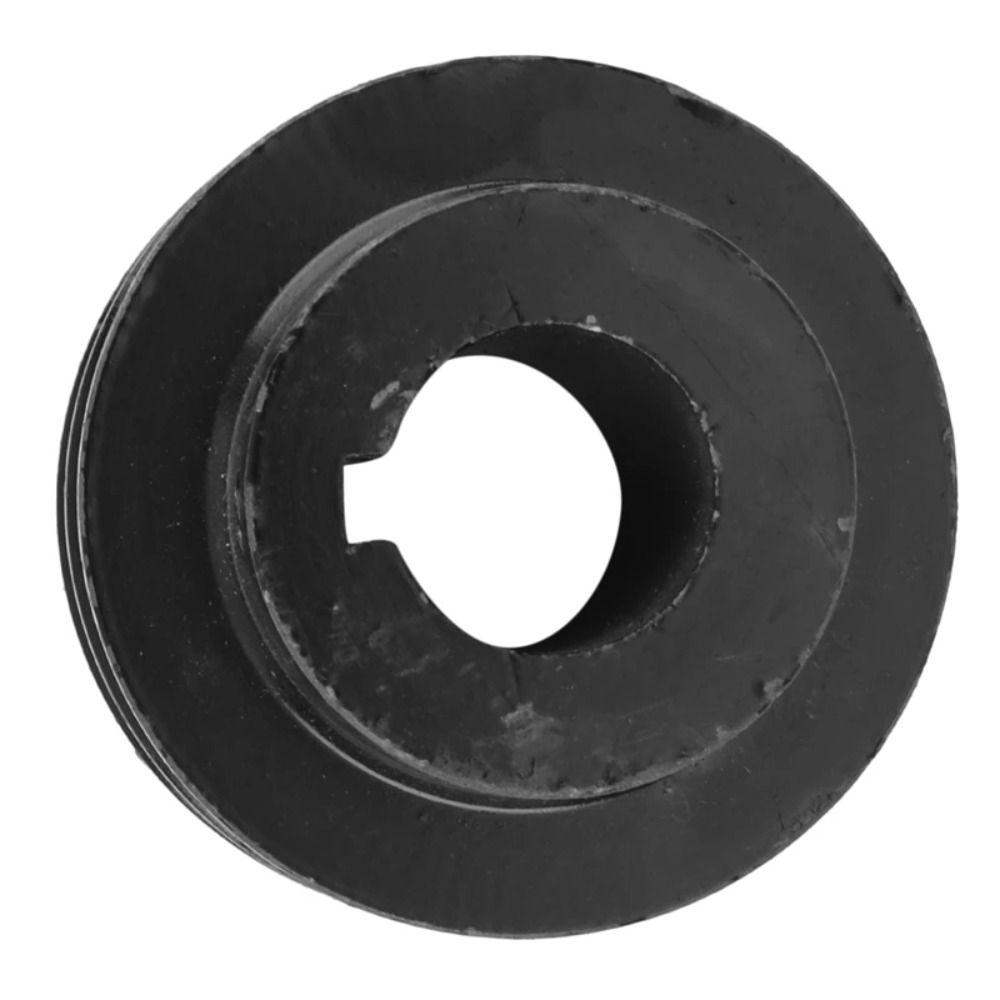 1Pcs ID 20mm V Belt Pulley Double Groove ATV Go Kart Engines Accessory New Engine Black Pulley