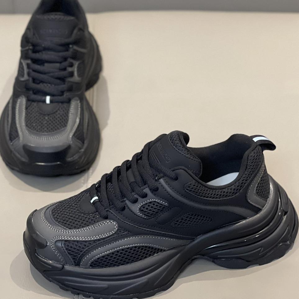 Little monster platform dad shoes women's explosion 2025 spring new retro women's versatile and lightweight casual sports shoes