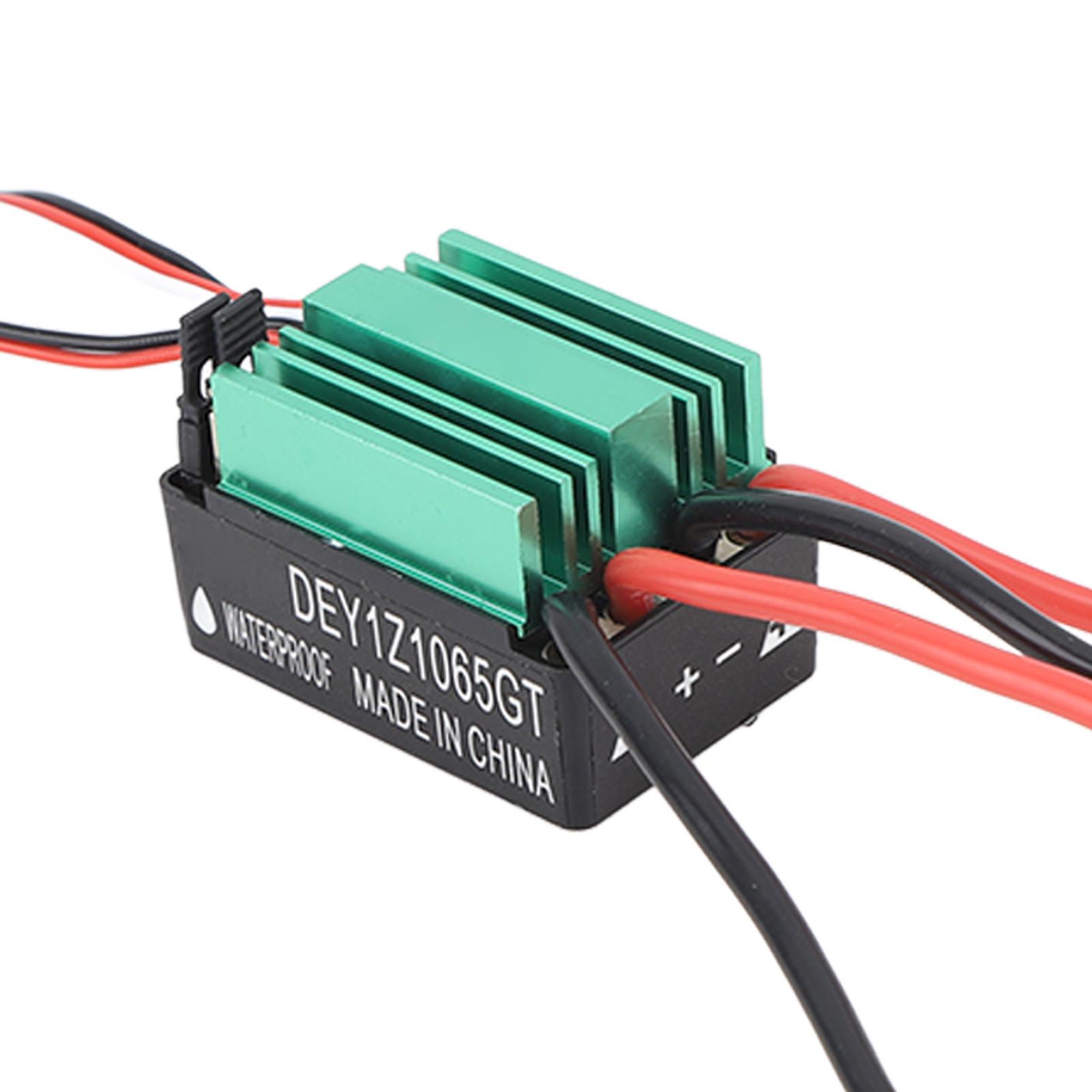 

550 55T Brushed Motor 320A Brushed ESC Set Efficient Waterproof Universal for RC Crawler Car Boat