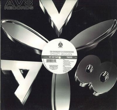 12-inch Plaat DJ STEADY G Dj Steady G Presenteert Steady Grooven AV57 AV8 US Rap HipHopRB Gebruikt