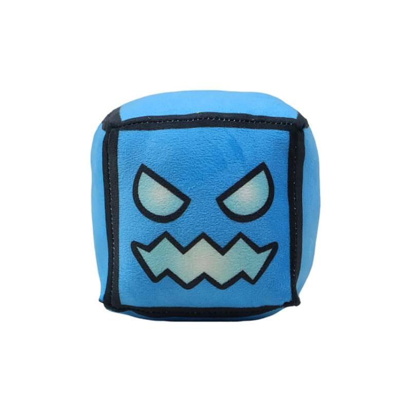 Adorable Geometry Dash Plush Toy With Unique Characters And Soft Pp Cotton Filling For Kids