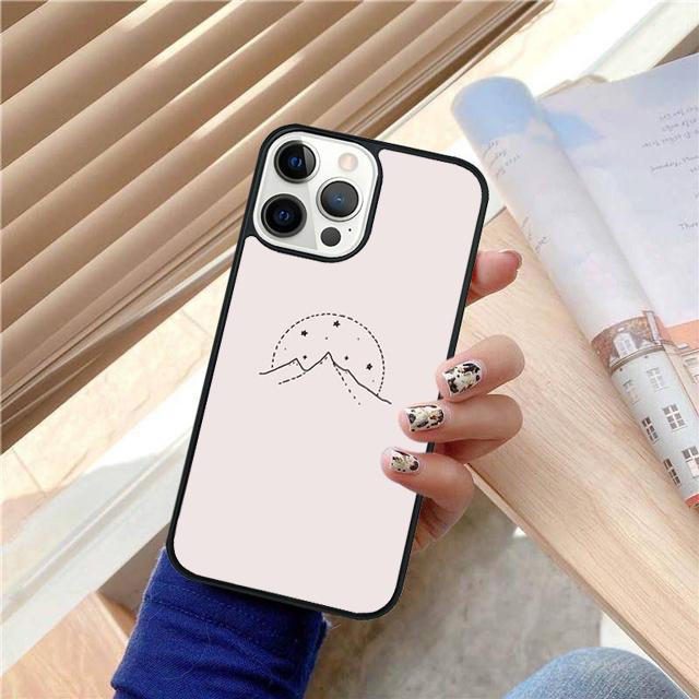 Minimal Line Aesthetics Art Coque Shell For iPhone 17 Air 15 16 14 13 12 Pro Max 11 Pro Max Plus Phone Case Cover