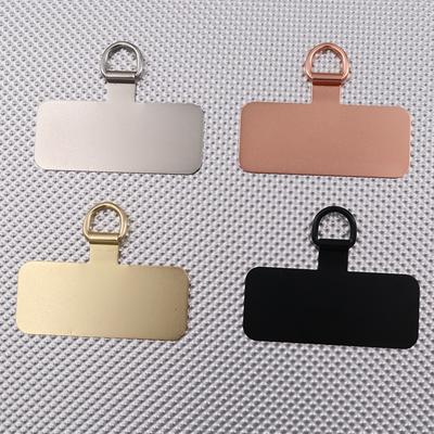 1 Stück Metall Telefon Lanyard Dichtung Patch Langlebig Handy Sling Seil Karte Clip Snap Strap Hang Cord Tab Hängen Stück Patch