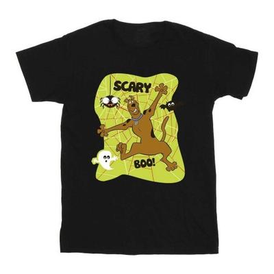 Girls Scary Boo! Cotton T Shirt