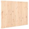 824968 vidaXL Tête de lit murale 140x3x110 cm Bois massif de pin