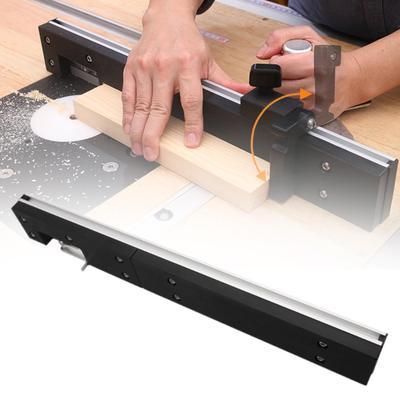 Table Saw Miter Gauge Fence Compact Metal Woodworking Guide Rail Track for DIY Workshop