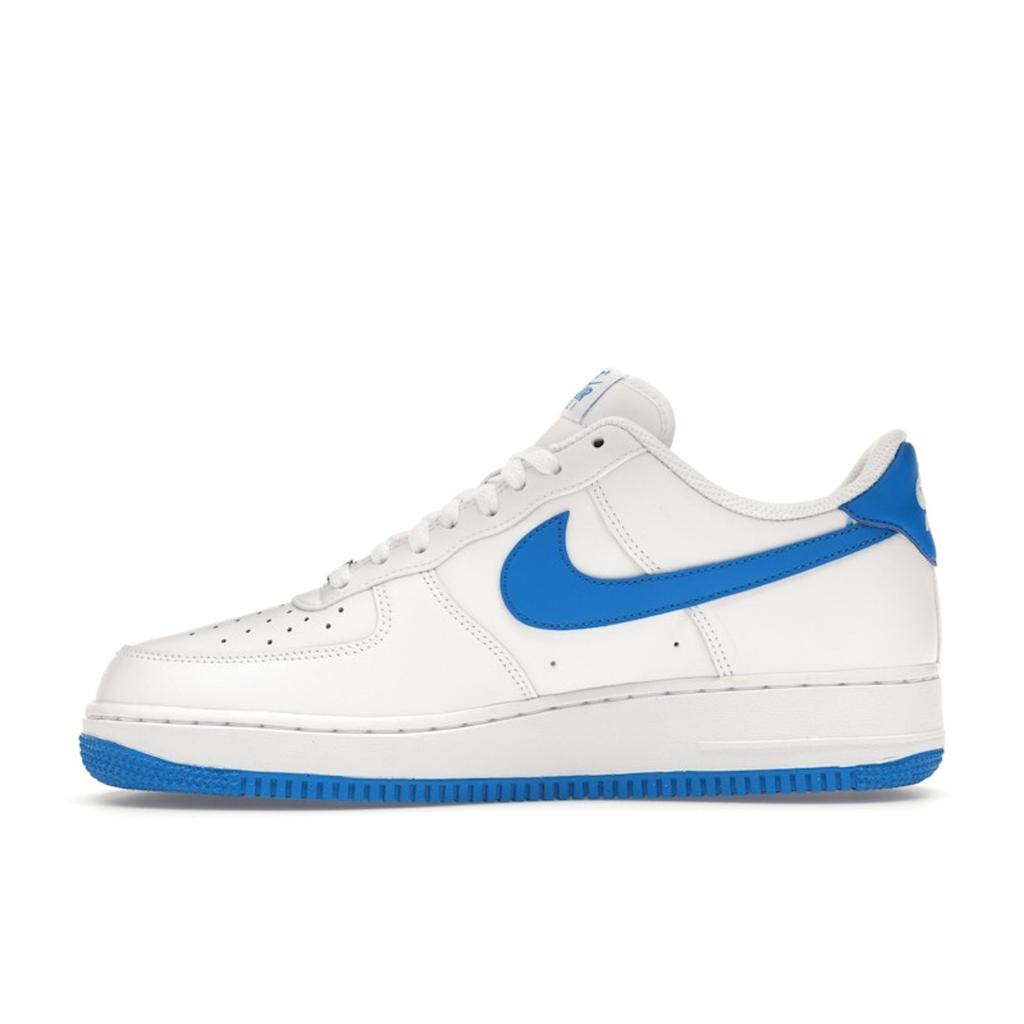 Nike Air Force 1 07 White Photo Blue Men Sneakers FJ4146-103