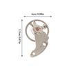 Watch Accessory 7009 Balance Wheel Assembly With Wheel Splint Universal 7S26 Movement Balance Wheel Disassembly Parts