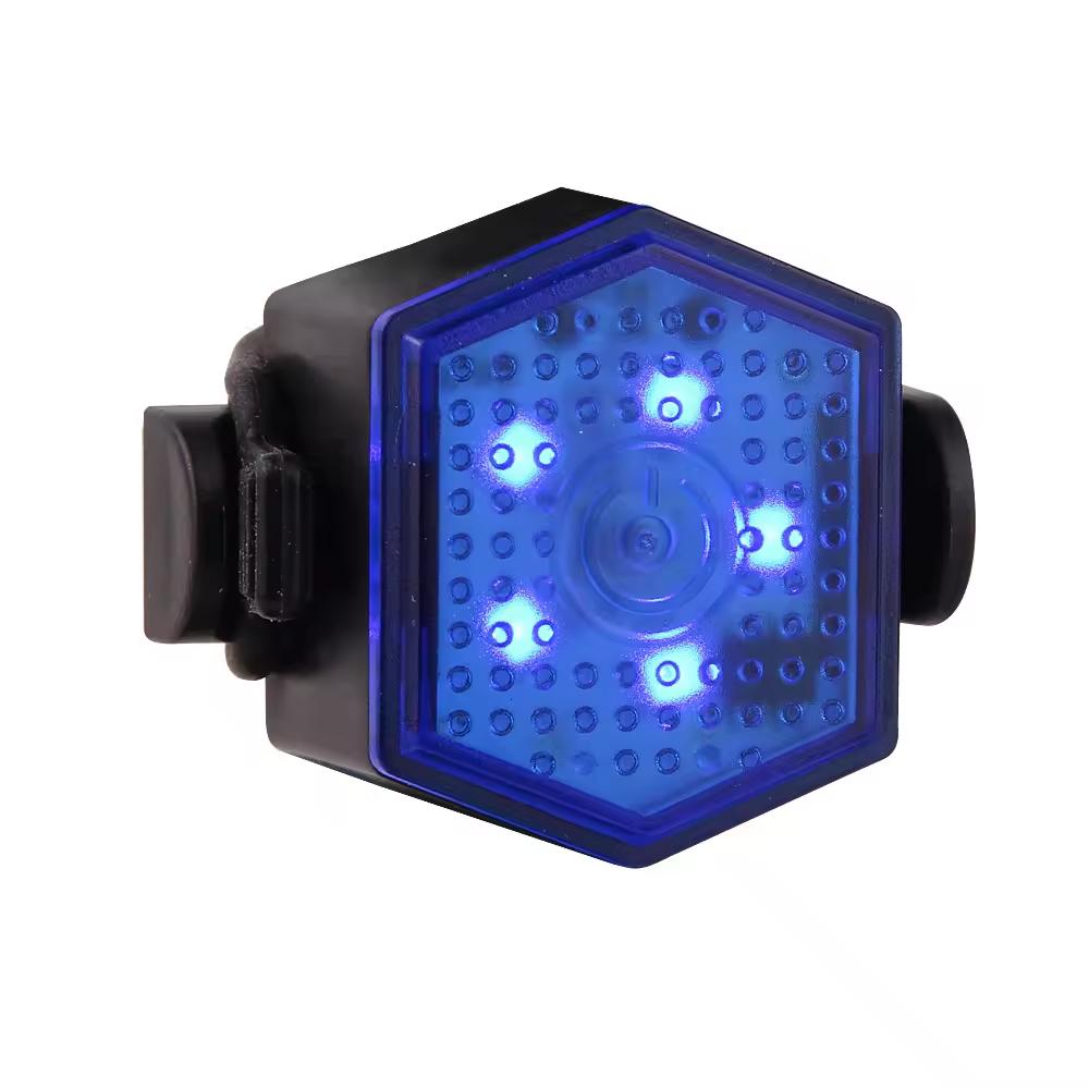 High-brightness Led Bicycle Taillight Waterproof USB Rechargeable Bike Taillight 5LED Taillight for Night Cycling Bicycle Light