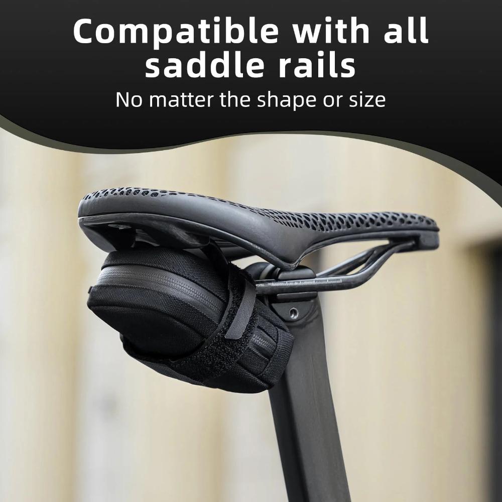 Quick Mount Design Bicycle Seat Pack Polyester Cycling Tool Bag Bike Saddle Bag Daily Commuting
