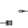 Twozoh HDMI zu VGA Kabel 5M Aluminiumlegierung Gehäuse Nylon Geflochten Vergoldet Unterstützung & 1080P/60HZ