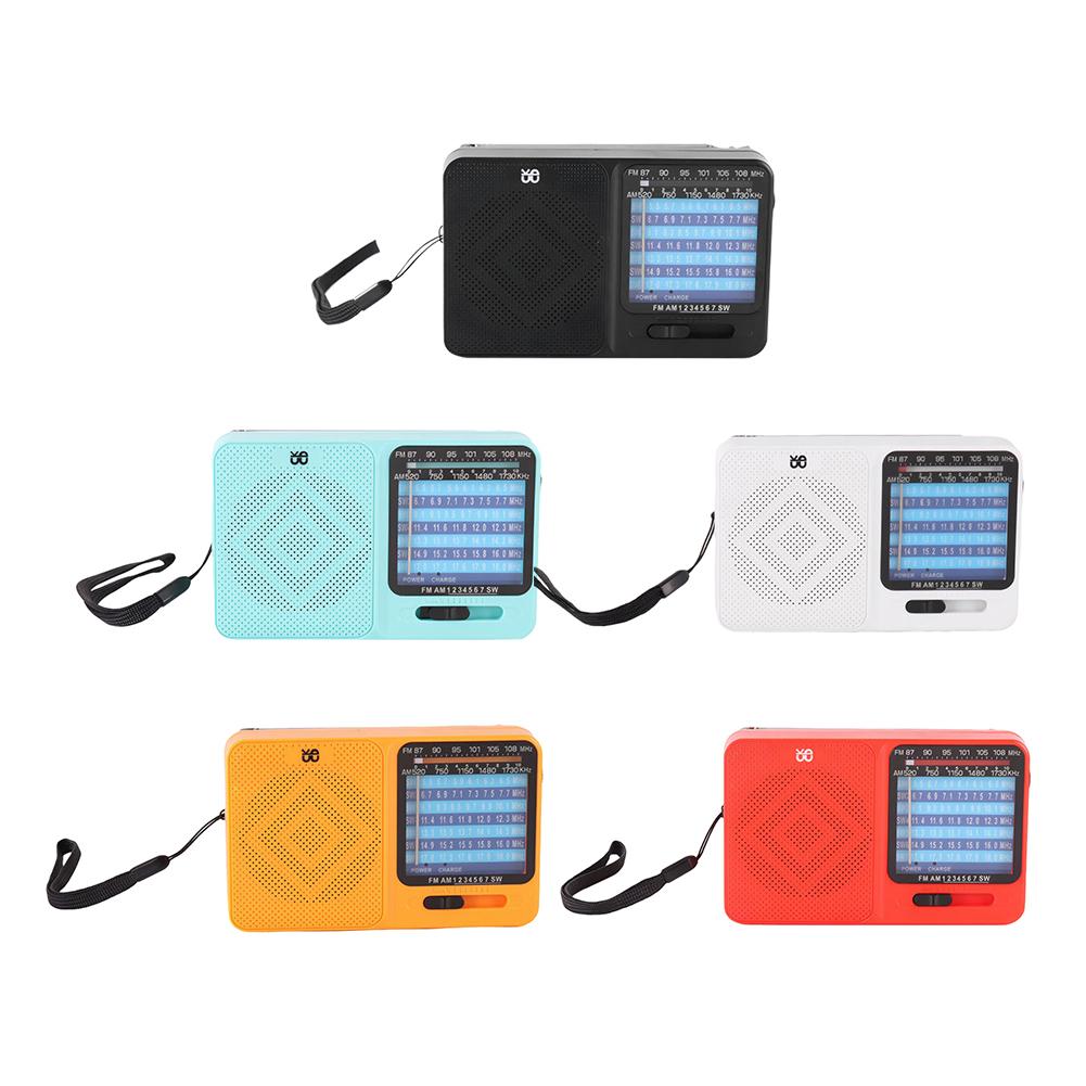 FM AM SW Radio with Headphone Jack Pocket Radio Battery Operated Radio for Elderly