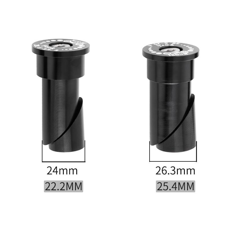 MUQZI Folding Bike Fork Riser Expansion Adapter 22.2mm 25.4mm Fork Expansion Connection Adapter