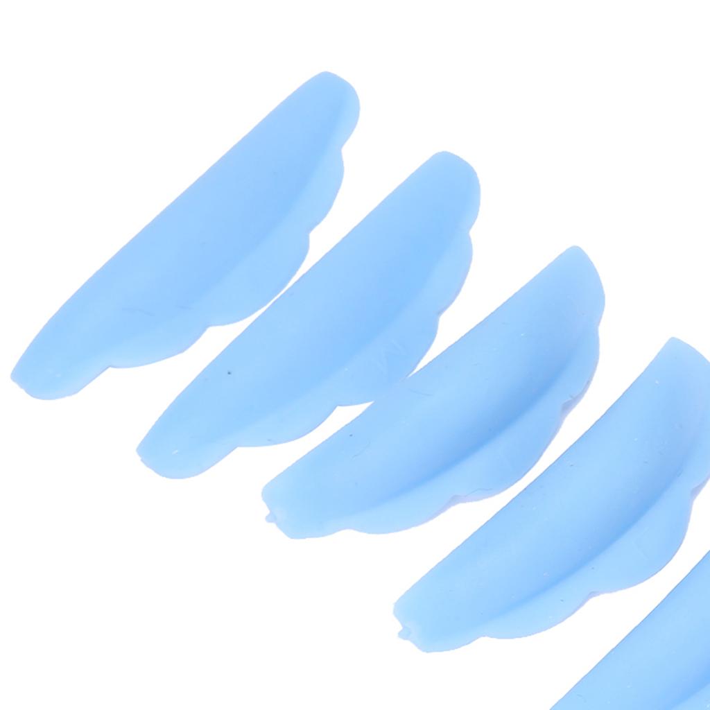 5 Pairs Silicone Eyelash Perming Pad Eyelashes Lift Pads Professional Eyelashes Curler Tool