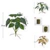 Green Plant Artificial Leaf Wall Decor With Durable Materials For Indoor Garden And Home Office Decor