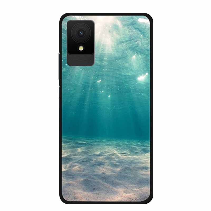 For TCL 501 Case Luxury TPU Soft Silicone Back Cover Phone Cases for TCL501 6 Inches T433D Protective New Bumper Lovely Funda