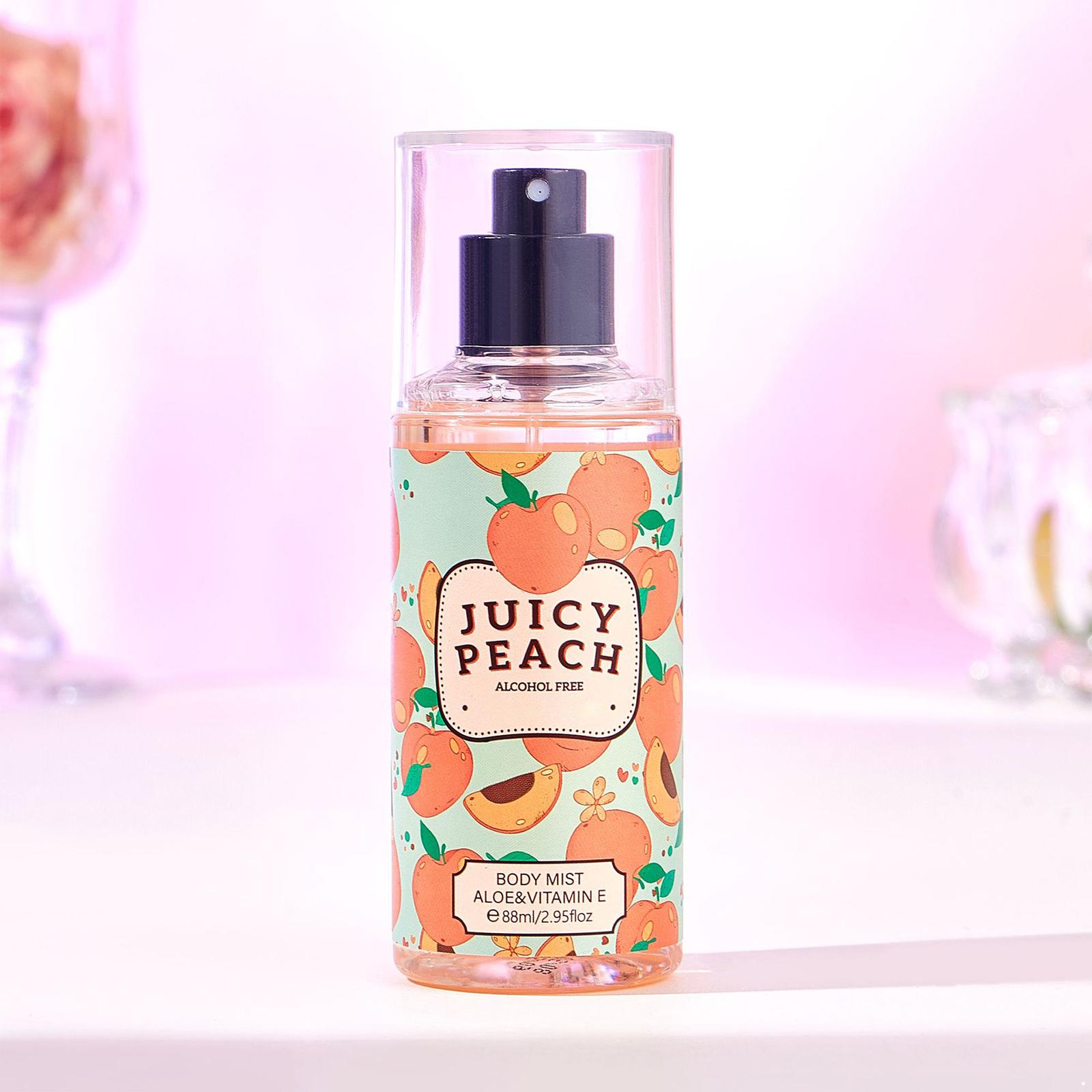 

Мист для тела с ароматом винограда и дыни хами 88 мл Спрей-парфюм без спирта для женщин и мужчин Стойкий аромат для ежедневного использования One Size