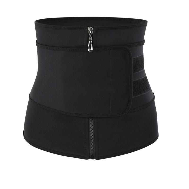 Women's Neoprene Waist Trainer - Zipper Tummy Control Body Shaper for Sports and Beauty