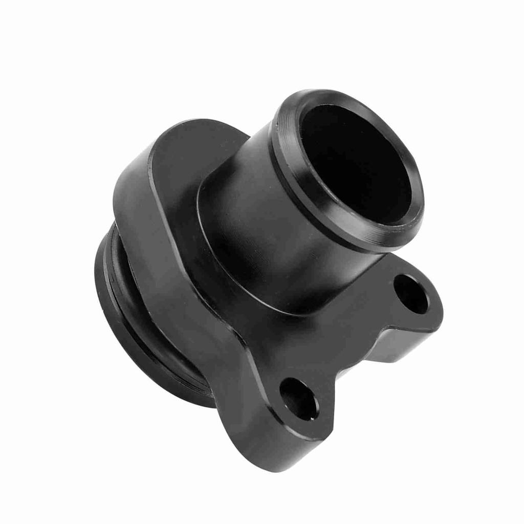 Aluminum Alloy Water Hose Fitting Replacement for 335i 11537541992 11537544638 (Black)