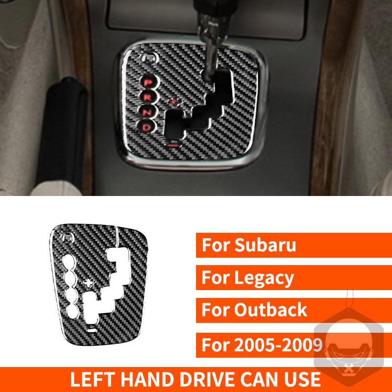 Für Subaru Legacy/Outback 2005-2009 Karbonfaser Aufkleber Schaltkulisse Abdeckung Zierleiste Innenraum Styling Dekoration Zubehör