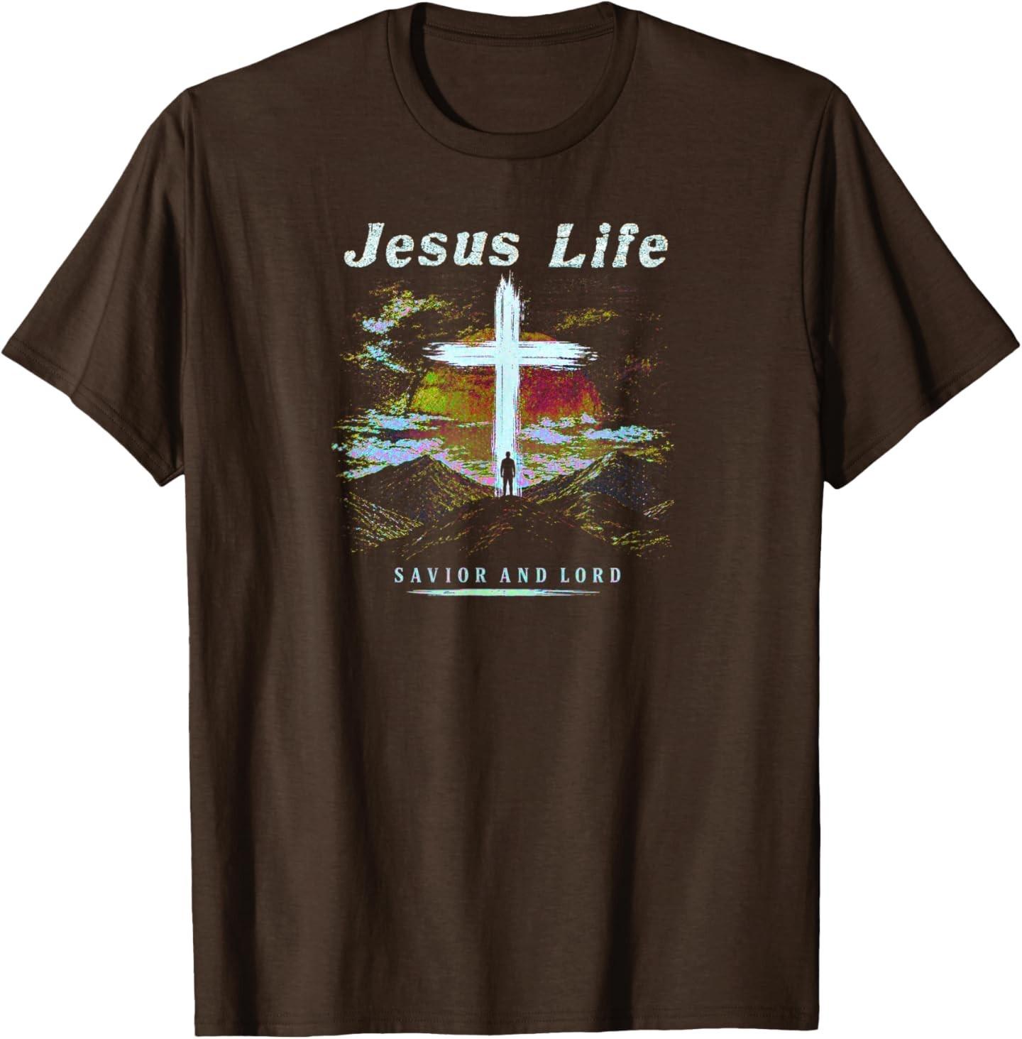 Jesus Life T-Shirt S разноцветный