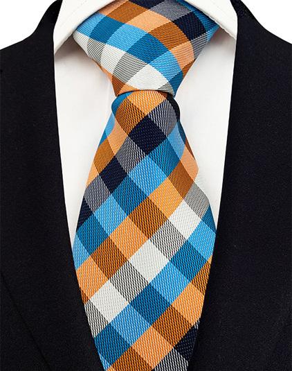 8 cm Tie Men Gravatas Plaid Checks Neckties Stripes Novelty Design Wedding Party Neck Ties Mens Shirt Accessories Gravatas