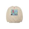 New MLB Sweatshirt Kids' Light Beige 7AMTL0324-43BGL