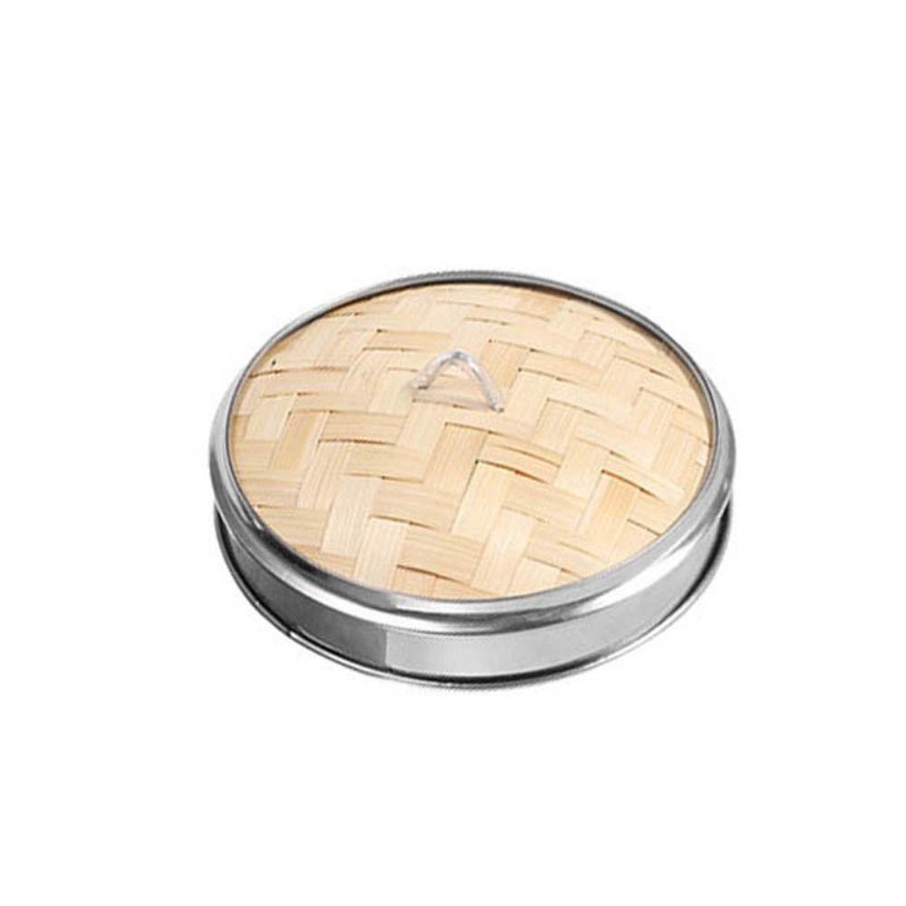 Weaving Bamboo basket Stainless Steel Chinese Food Tools New Bamboo Steamer