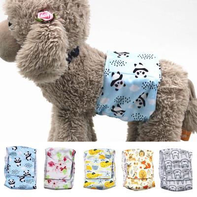 Fashion Outdoor Doggie Diaper Washable Breathable Vibrant Color Male Dog Diapers Belly Bands for Dog