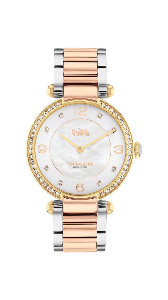 Coach CARY 14504137 Rose Gold Watch Women's