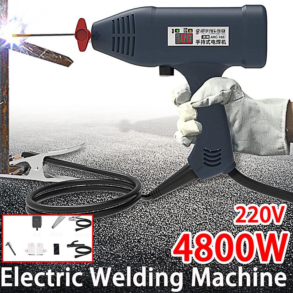 220V 50/60 Hz Portable Electric Arc Automatic Digital Intelligent Welding Machine Automatic Welding Machine Handheld Welder 4800W