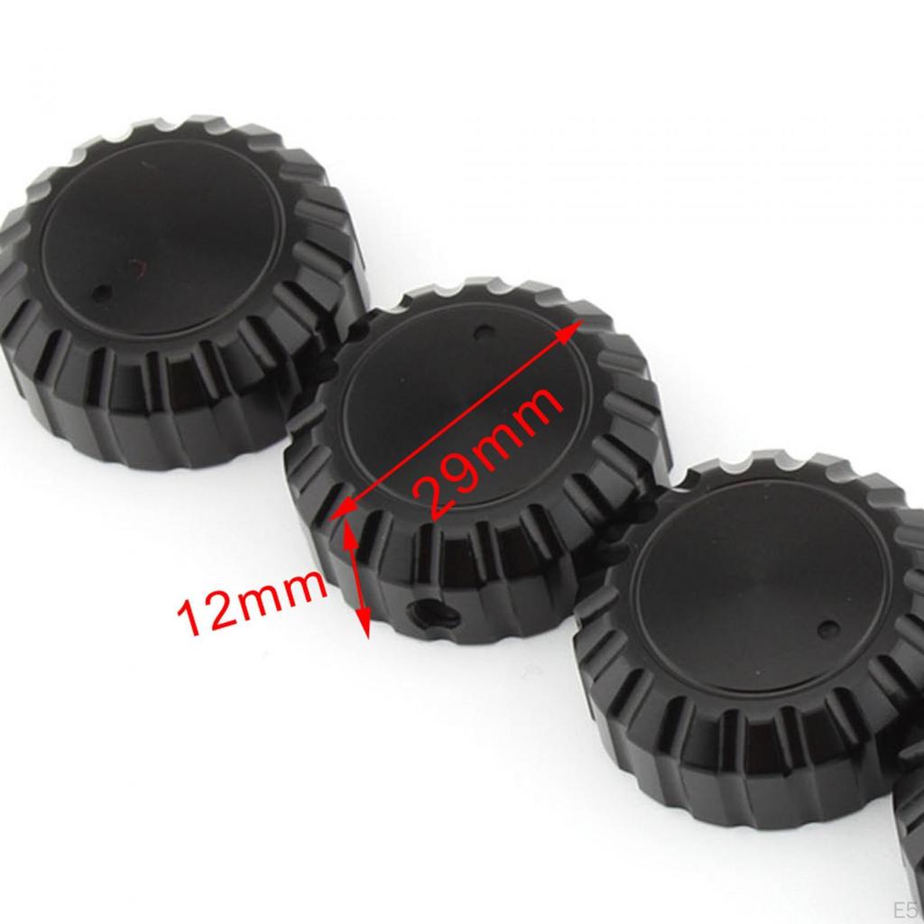 5 Pieces Stereo Knobs Aluminum Alloy Motorbike for Honda GL1500 Premium