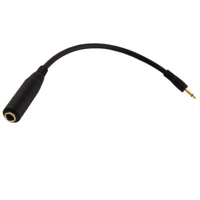 Verlängerungskabel 6,35mm Buchse zu 3,5mm Mono/Stereo Stecker Kabel für Telefon, Computer 3,5mm Geräte 30cm