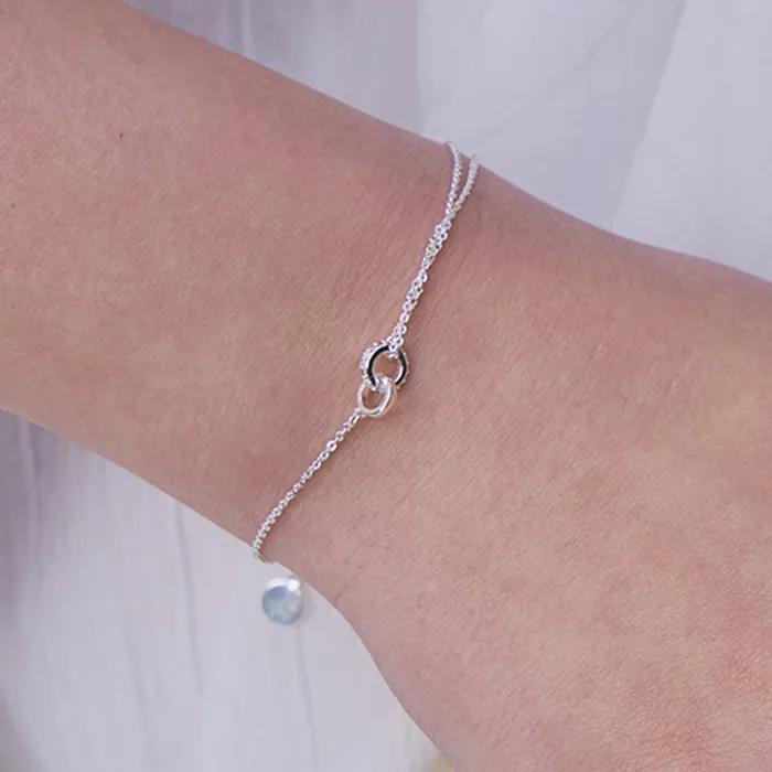 Aube Ring Chain Bracelet. BB1568