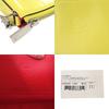 Used AUTHENTIC Christian Louboutin LOUBILA Chain Shoulder Bag Yellow Patent Leather
