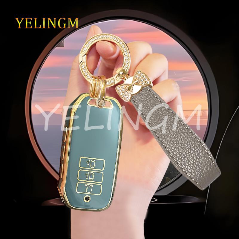 7 Buttons Tpu Car Key Case Cover For Kia Sportage Niro Sorento Mq4 Ev6 Seltos K5 K8 V6 Gtline   Protected Holder Fob Bag