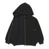 Bluetail Black Waffle Hoodie Zip Up Aaa1jp01bk