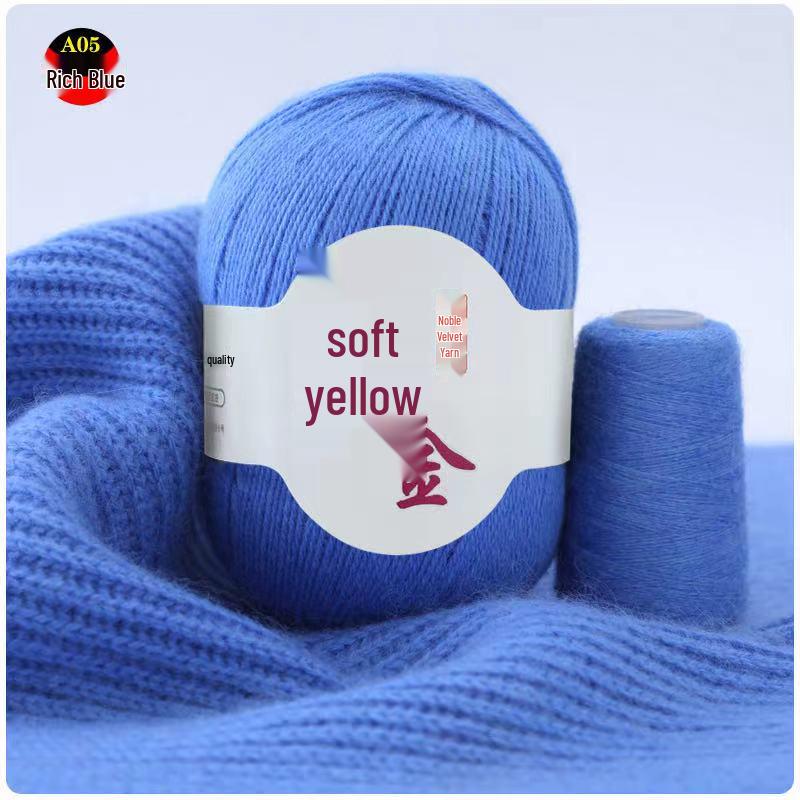Buy One or Two Skeins, Get One or Two Free: Cashmere Hand-knitting Yarn, Three-ply Medium-thick Wool Yarn for Scarves.