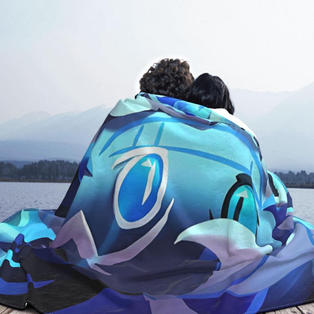 Shadow Milk Cookie Run Kingdom Blankets Soft Warm Flannel Throw Blanket Cover for Bed Living room Picnic Travel Home Couch