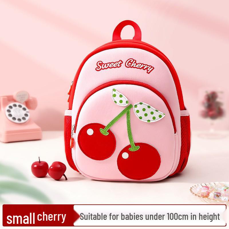 1-3 Year Old Kids' Anti-Lost Cartoon Backpack - Lightweight & Cute for Girls' Outings