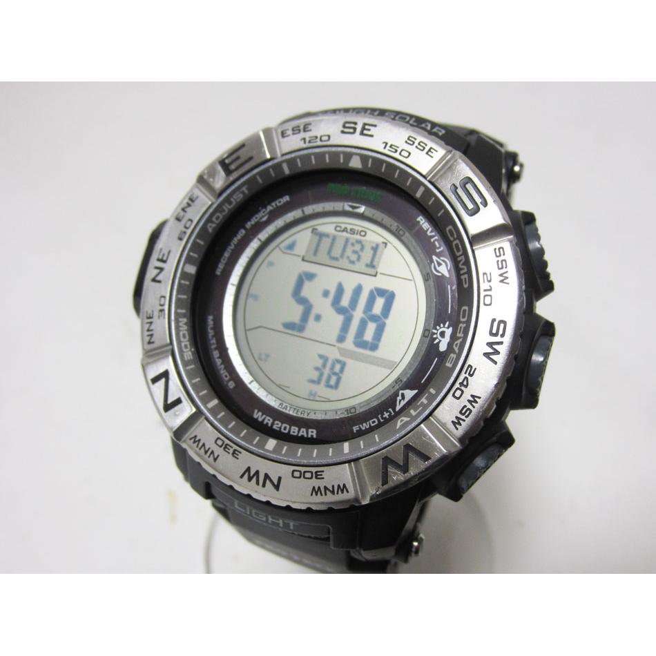 

Чоловічий годинник CASIO PROTREK радіо-сонячний цифровий MULTIBAND6 PRW-3500-1JF [Вживаний]